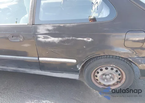 2000 Honda Civic Dx из США, поврежденный, VIN 2HGEJ6444YH112134